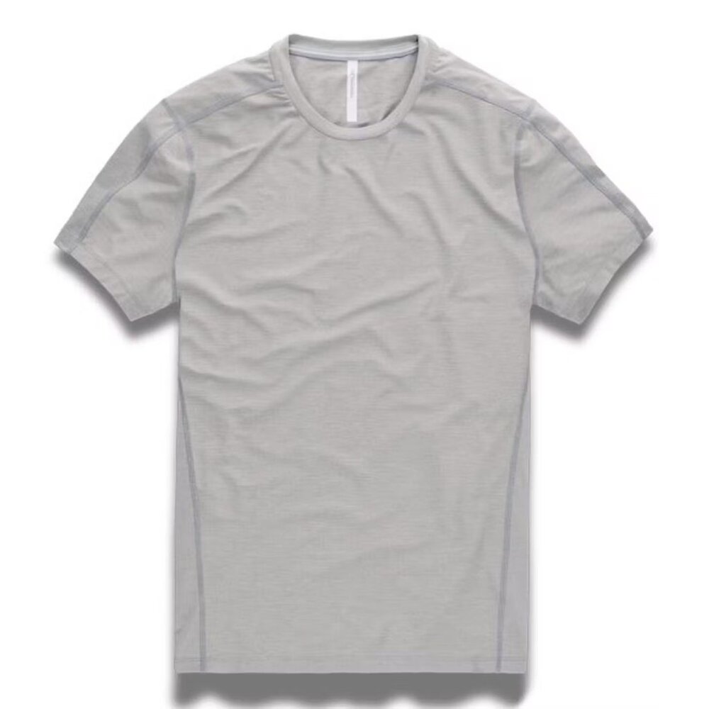 Ten Thousand Versatile Shirt - Limestone (light grey); Athletic shirt